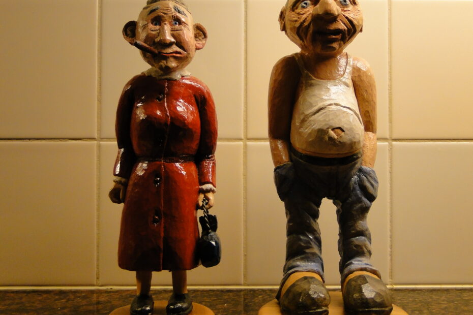 Bep en peer twee figuurtjes